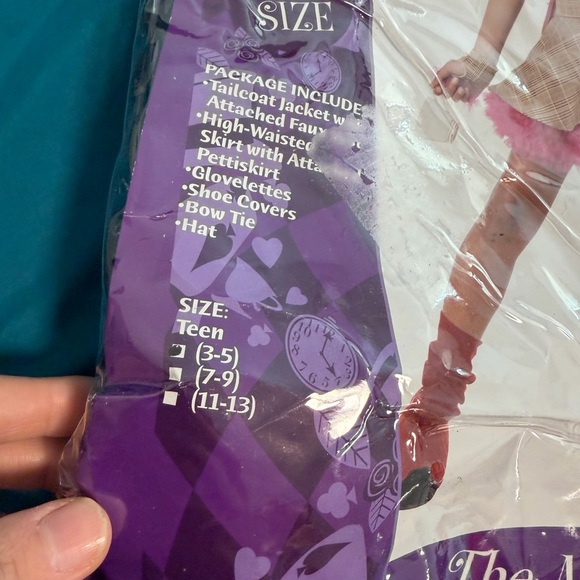 Teen girl the mad hatter costume 3-5 - Picture 4 of 8